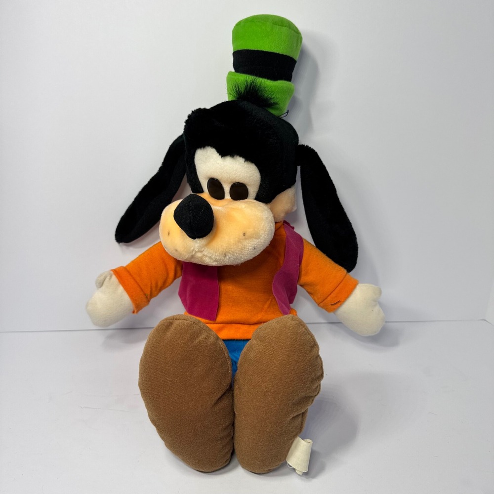 Disney Goofy Plush Vintage Disneyland‎ Walt Disney World 20 Inch Stuffed Animal
